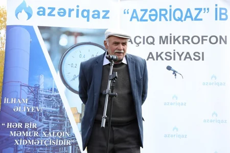 “Azəriqaz”ın “Açıq mikrofon” aksiyası Gədəbəyin ucqar kəndində təşkil edilib