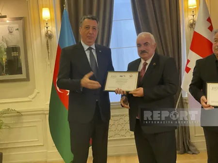 Azərbaycanın Gürcüstandakı səfirliyi bir qrup şəxsi təltif edib