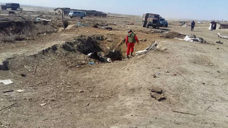 Yevlaxda 65 ədəd partlamamış hərbi sursat aşkar olunub - FOTO