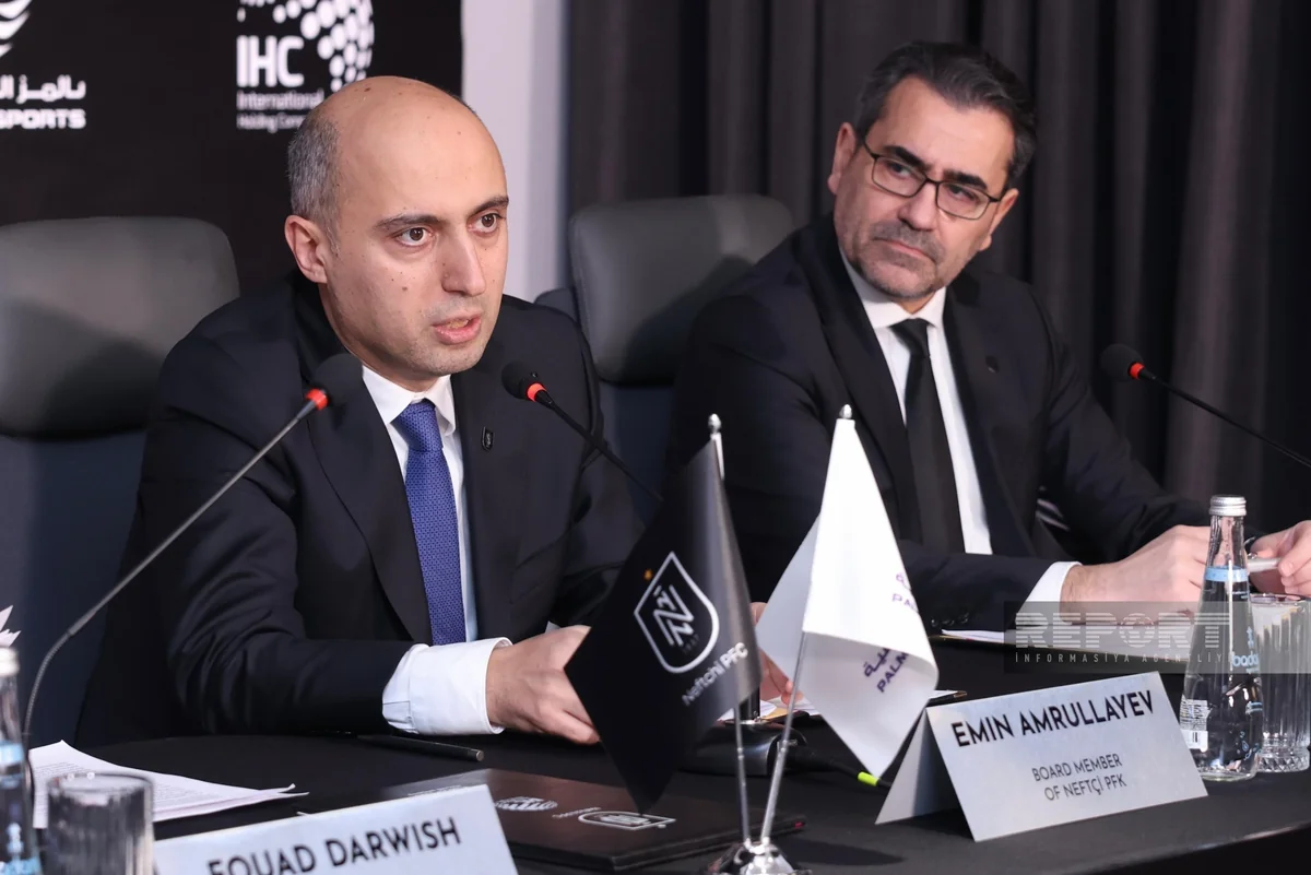 Emin Əmrullayev: Sponsorluq müqaviləsi Neftçinin strateji inkişafı üçün önəmlidir