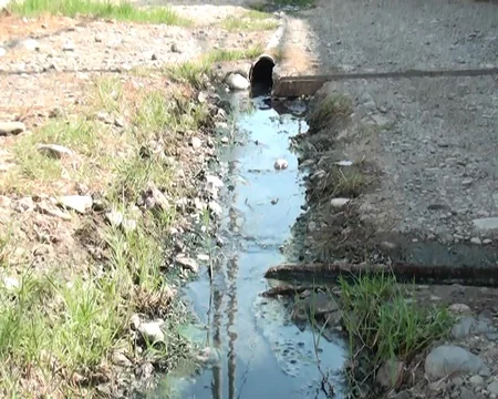 Kürdəmirin mərkəzində antisanitariya: sakinlər kanalizasiya probleminin həllini gözləyir - REPORTAJ