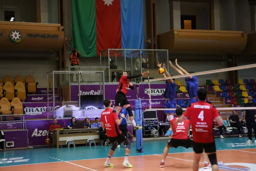 Kişi voleybolçular arasında Azərbaycan Yüksək Liqasında VI tura start verilib