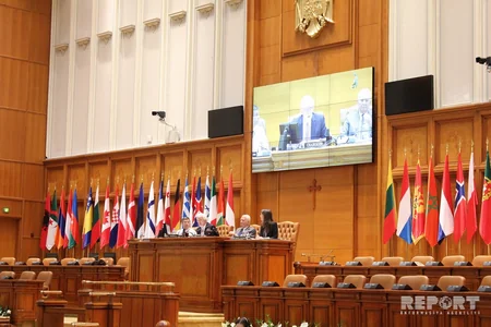 Azərbaycanlı deputat NATO PA-nın komitə iclasında Ermənistanın işğalçı siyasətindən söz açıb - FOTO