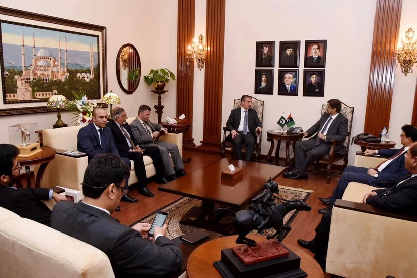 Azərbaycan səfiri Pakistanın Sind əyalətinin baş naziri ilə görüşüb