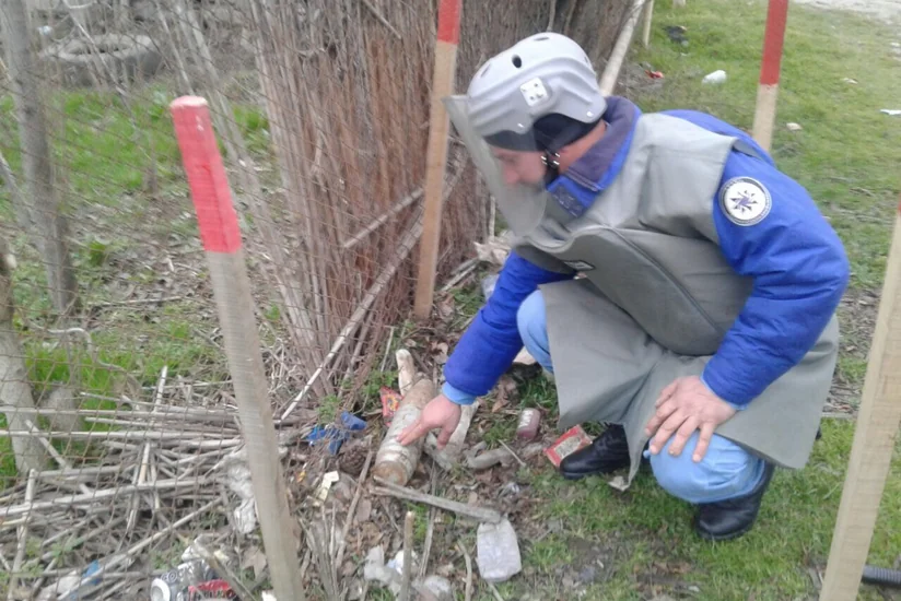 Beyləqanda top mərmisi tapılıb