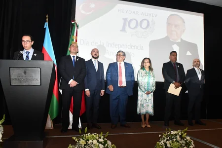 Azərbaycanın Müstəqillik Günü münasibətilə Mexikoda rəsmi qəbul keçirilib