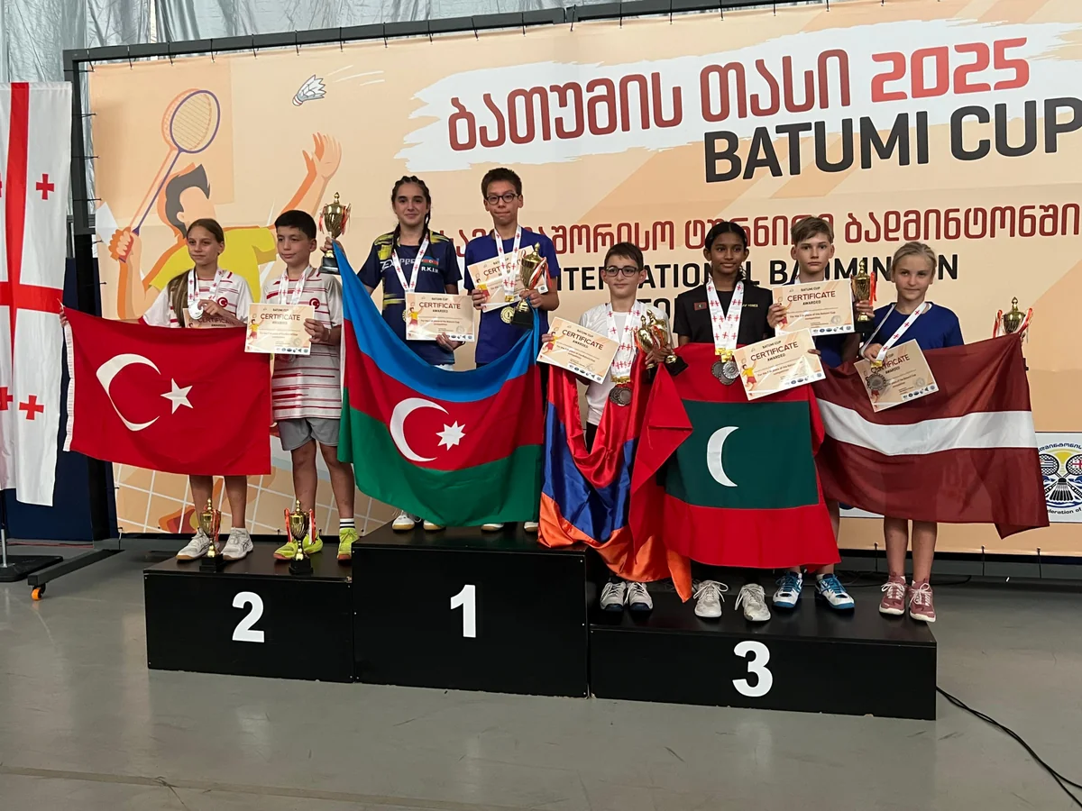 Azərbaycan badmintonçuları Gürcüstanda keçirilən beynəlxalq turnirdə 11 medal qazanıblar