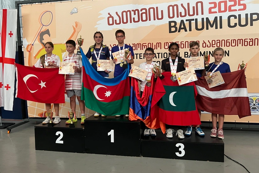 Azərbaycan badmintonçuları Gürcüstanda keçirilən beynəlxalq turnirdə 11 medal qazanıblar