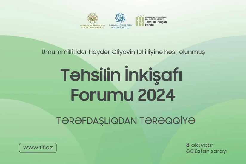 Təhsilin İnkişafı Forumunun spikerləri bəlli oldu!  