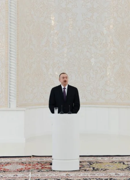 Prezident İlham Əliyev Bakıda Heydər məscidinin açılışında iştirak edib