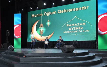 Leyla Aliyeva and Arzu Aliyeva attend Iftar ceremony with mothers of martyrs