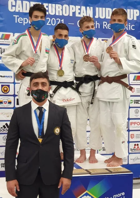 4 медали от азербайджанских дзюдоистов на Кубке Европы