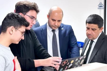 Bakı hava limanında ADA Məktəbinin şagirdləri üçün ekskursiya keçirilib