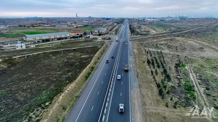 Tağıyev-Sumqayıt yolunun yenidən qurulması yekunlaşıb