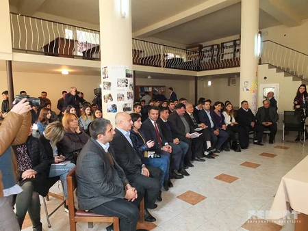 Tbilisidə azərbaycanlı alimin gürcü dilində çapdan çıxan kitabının təqdimatı keçirilib