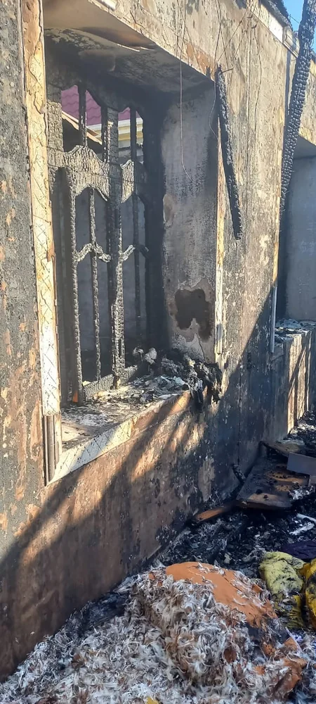 Ağdaşda qonşusunun evini yandıran şəxs saxlanılıb