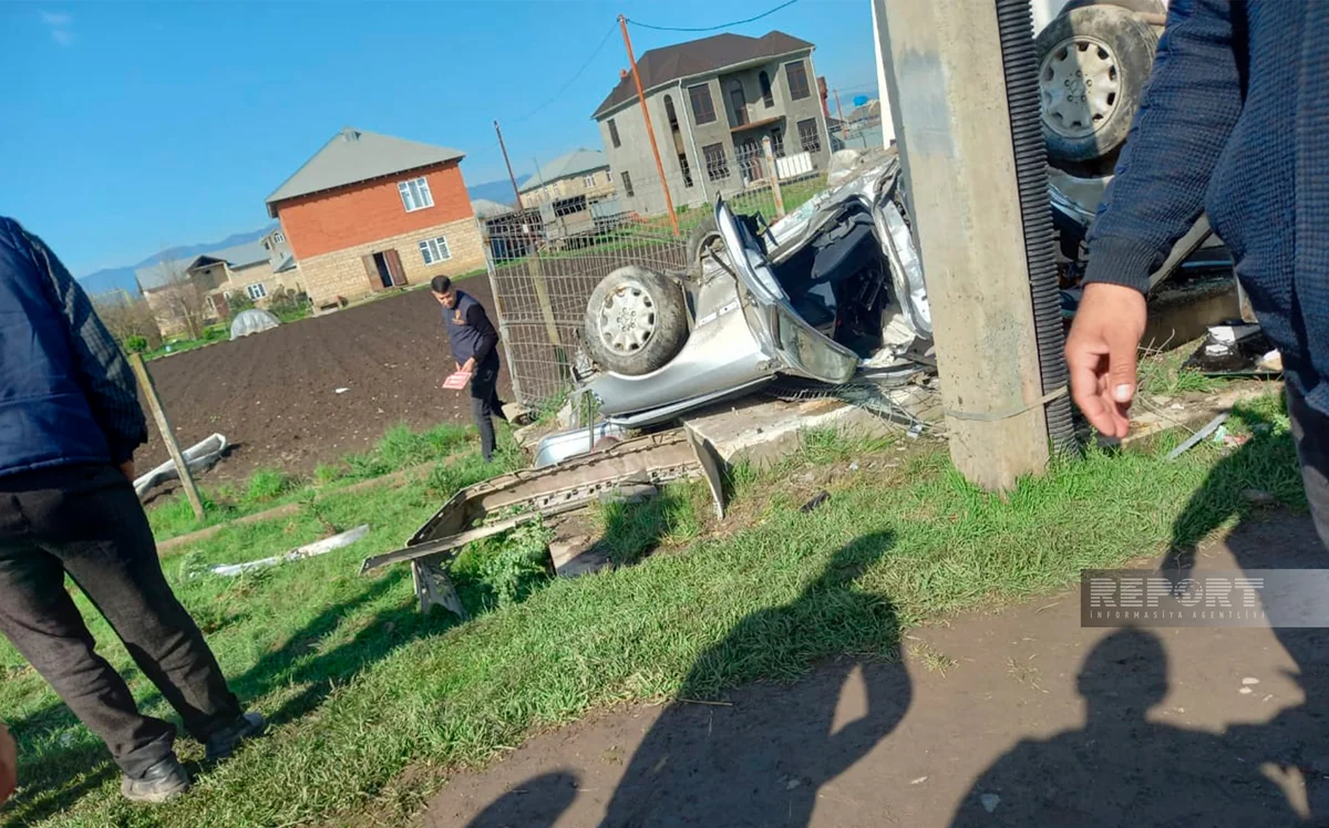 Masallıda avtomobil aşıb, xəsarət alanlar var