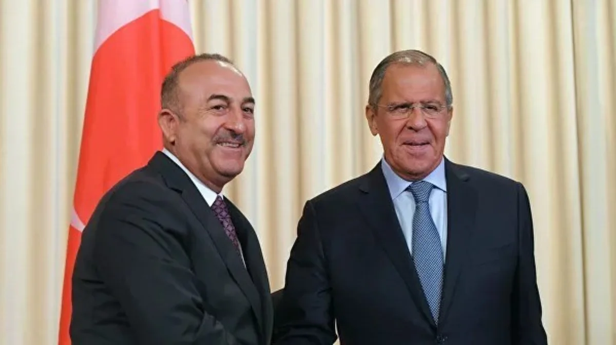 Çavuşoğlu və Lavrov Suriya, Liviya məsələlərini müzakirə ediblər