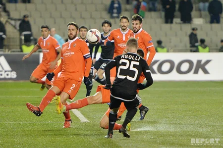 Qarabagın Fiorentina ilə başabaş mübarizəsi - FOTOREPORTAJ
