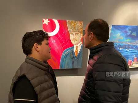 Tbilisidə Ümummilli Liderin yubileyinə həsr olunmuş sərgi açılıb