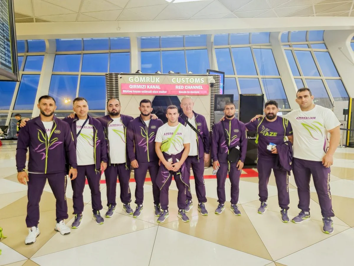 Azərbaycanın güləş üzrə olimpiya komandasının yarısı Fransaya yollanıb