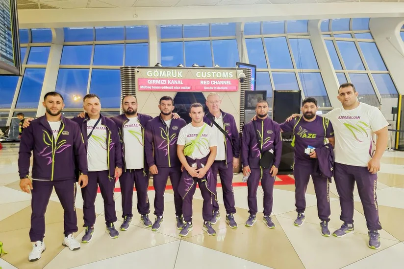 Azərbaycanın güləş üzrə olimpiya komandasının yarısı Fransaya yollanıb
