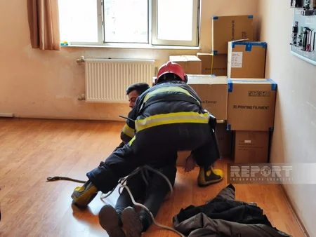 FHN Yasamal rayonu 286 nömrəli məktəbdə təlim keçirib
