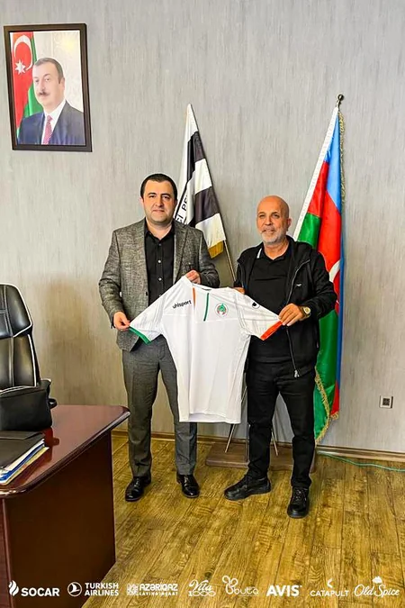 Alanyasporun prezidenti Qarabağ və Neftçinin qonağı olub
