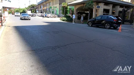 Bakının Kazım Kazımzadə küçəsi təmir edilib