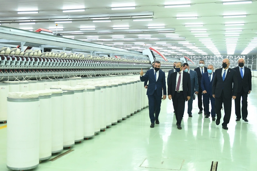 Mikayıl Cabbarov Yevlax və Mingəçevirdə olub