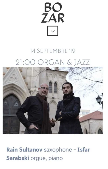 İsfar Sarabski Brüsseldə konsert verib