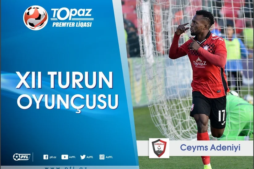 Azərbaycanda həftənin ən yaxşı futbolçusu müəyyənləşib