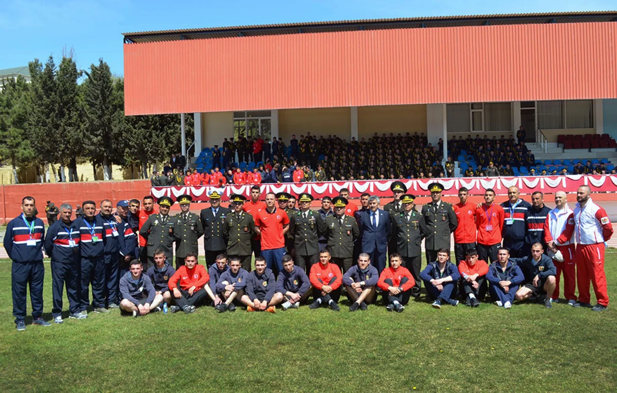 Kursantlar arasında beynəlxalq idman oyunları davam edir - VİDEO