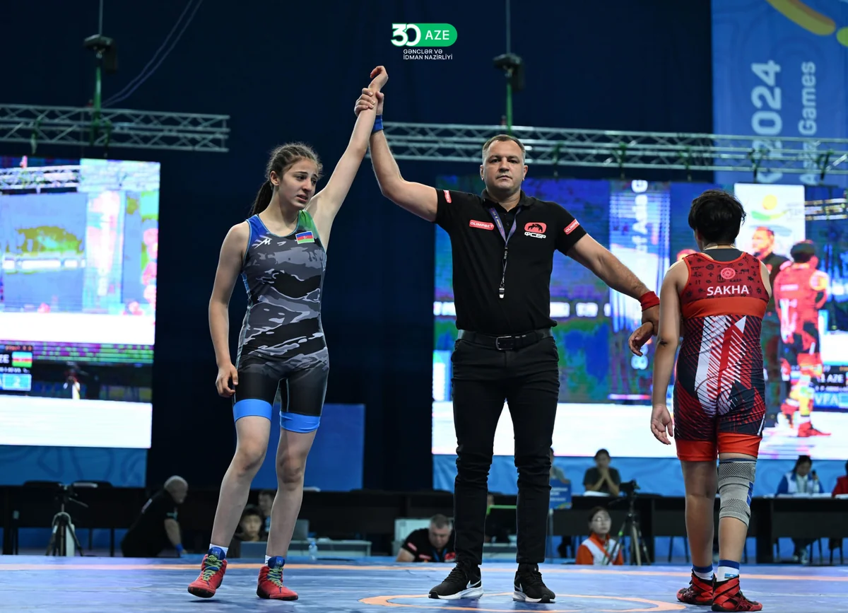 Azərbaycan güləşçiləri Asiya Uşaqları Oyunlarında 3 medal qazanıblar