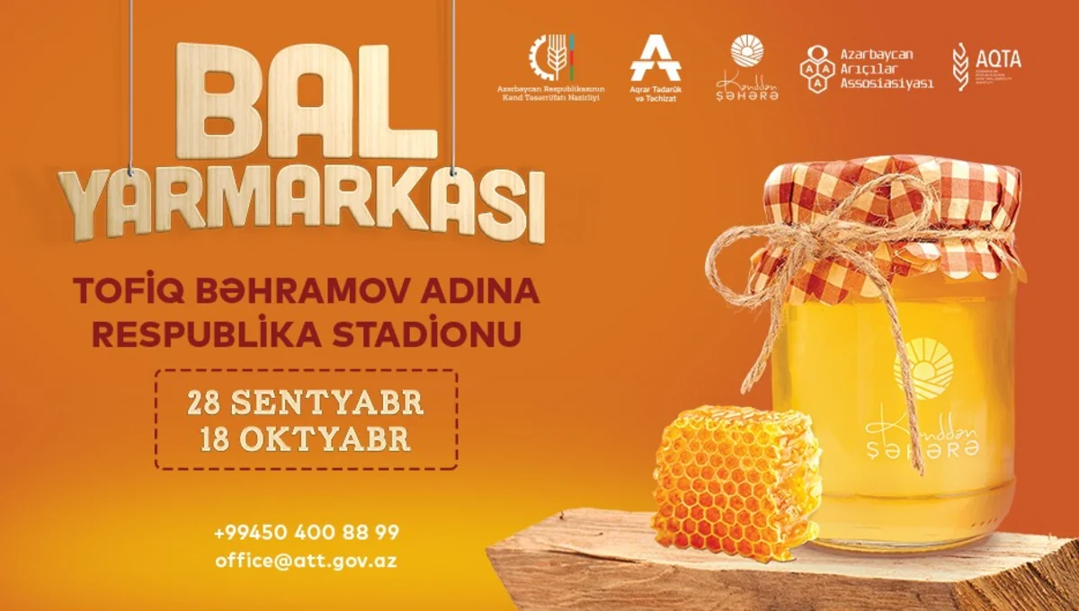 Bakıda növbəti bal yarmarkasına qeydiyyat başlayıb
