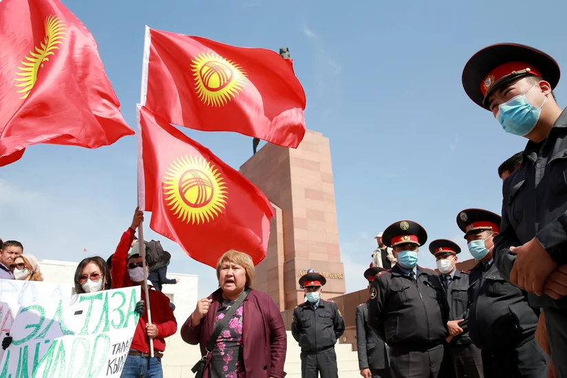 Qırğız Respublikasında seçkilərin nəticəsinə etiraz mitinqi keçirilir