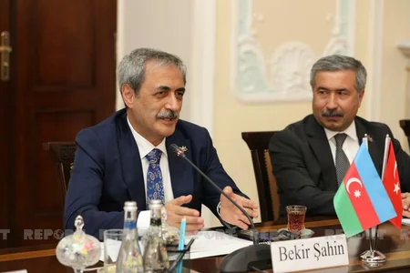 Kamran Əliyevlə Türkiyənin Ali Məhkəməsinin Baş Prokuroru arasında görüş olub 