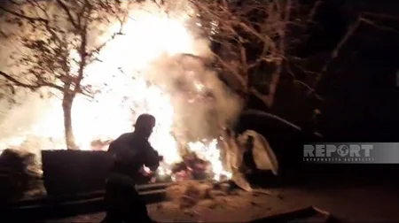 Şahbuzda ot bağlamalarında yanğın olub