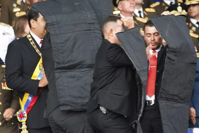 Venesuelada parad zamanı prezidentə qarşı sui-qəsd olub - VİDEO