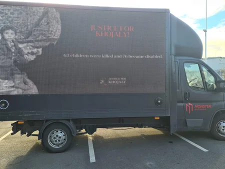 Britaniyada Xocalı faciəsi ilə bağlı aksiya təşkil edilib