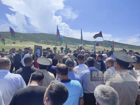Siyəzəndə Birinci Qarabağ müharibəsinin şəhidi Rüfət Cabbarov dəfn edilib - YENİLƏNİB