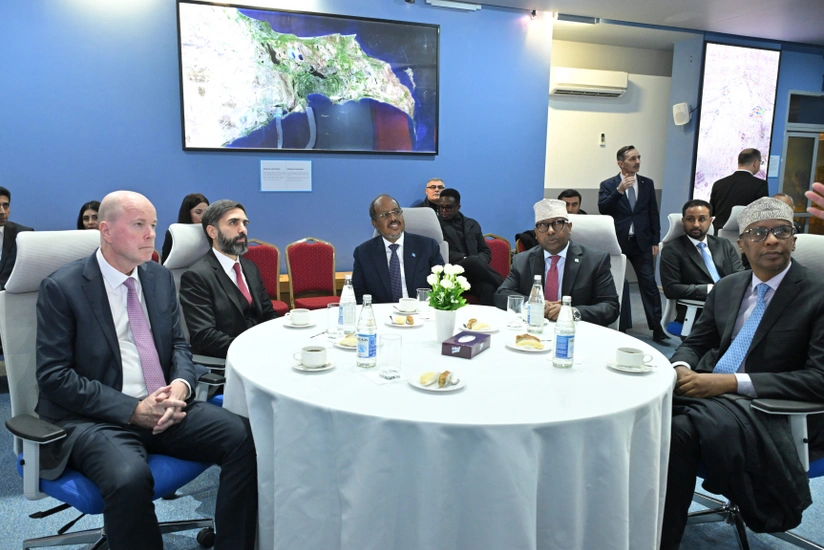 Somali Prezidenti Səngəçal neft terminalı ilə tanış olub