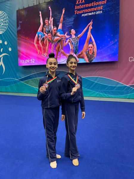 Azərbaycanın bədii gimnastları beynəlxalq turnirdə bürünc medal qazanıblar