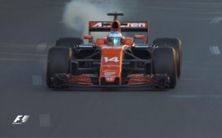 Formula 1: Fernando Alonso ikinci sərbəst yürüşü yarımçıq dayandırıb