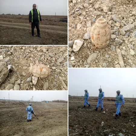 Ağcabədidə əl qumbarası tapılıb