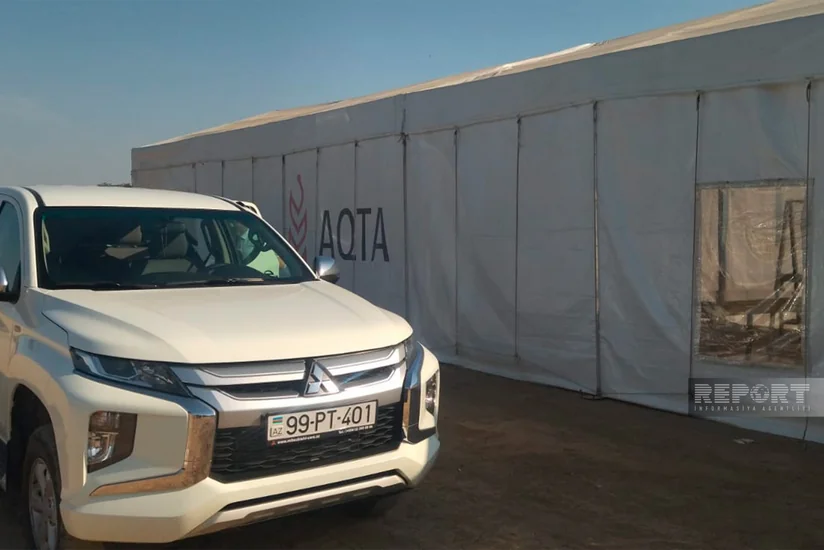 AQTA Şuşa, Füzuli, Ağdərə və Zəngilanda müasir ət kəsimi çadırları quraşdırıb