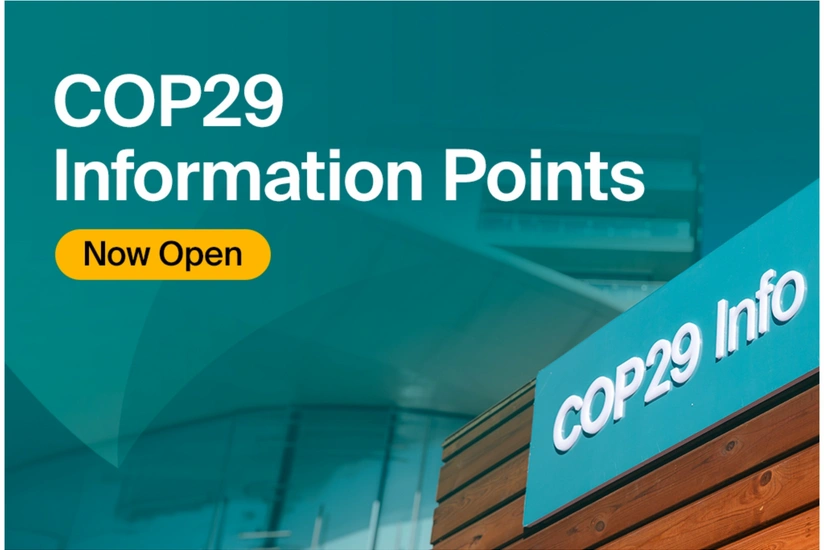 COP29 information points launched