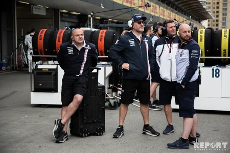 “Formula 1”in pərdəarxası - FOTOREPORTAJ