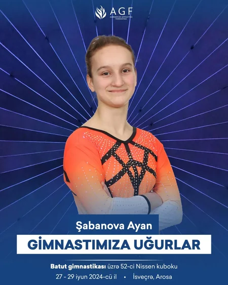 Azərbaycan gimnastları Nissen Kubokuna qatılıblar