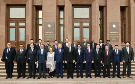 Prezident İlham Əliyev müsəlman ölkələrinin Azərbaycandakı səfirlərini və diplomatik nümayəndəliklərinin rəhbərlərini qəbul edib